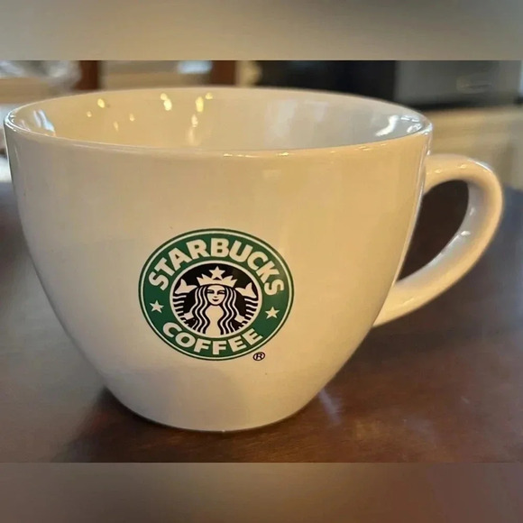 Starbucks Coffee 2007 Mermaid 18oz Large Wide Mug - Picture 1 of 9